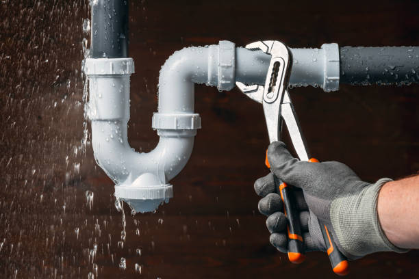Professional Leak Detection technician working in Depauville, NY